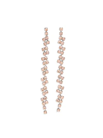 Forte Forte Crystal Pendent Earrings In Multi