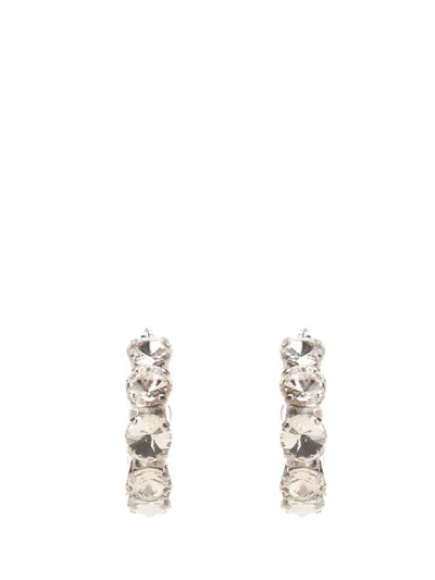 Forte Forte Crystals Earrings In Silver
