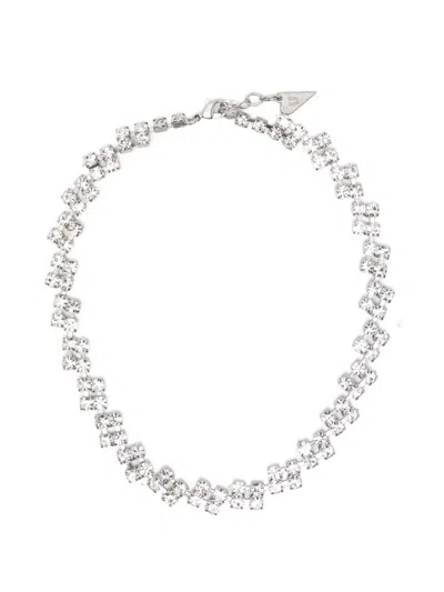 Forte Forte Crystals Necklace In Metallic
