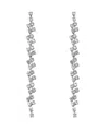 Forte Forte Dangling Earrings With Crystal Detailing In White