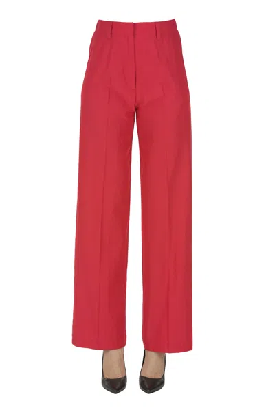 Forte Forte Darts Trousers In Red