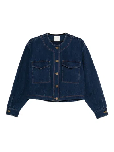 FORTE FORTE DENIM COTTON OVERSHIRT