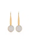 Forte Forte Forte_forte Strass Earrings Accessories In Gold