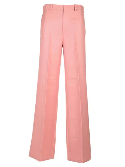 Forte Forte Digonal Structure Couture Palazzo Pants In Multicolor