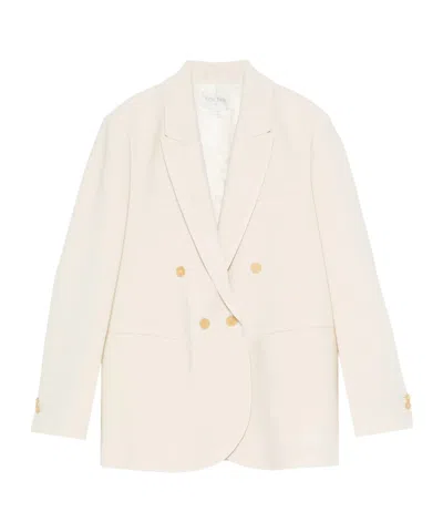 FORTE FORTE DOUBLE-BREASTED BLAZER