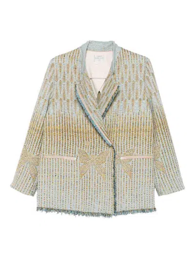Forte Forte Double-breasted Jacket In Multi