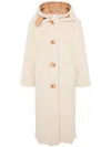 Forte Forte Faux-shearling Single-breasted Coat