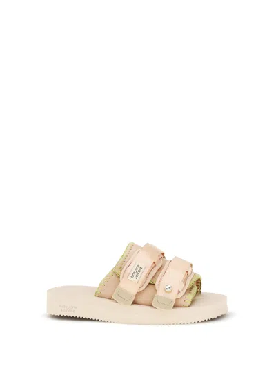 Forte Forte Double-strap Sandals In Neutral