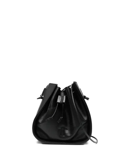 Forte Forte Drawstring Crossbody Bag In Brown