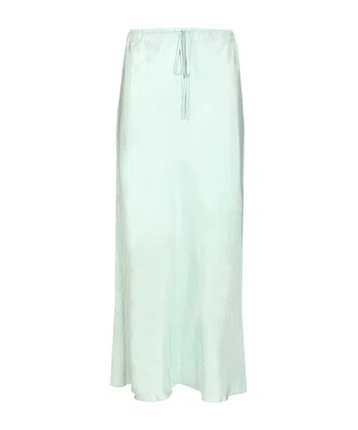 Forte Forte Tie-waist Skirt In Blue