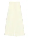 Forte Forte Drawstring Scalloped Trousers In Pattern