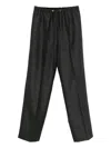 Forte Forte Drawstring Trousers In Gray