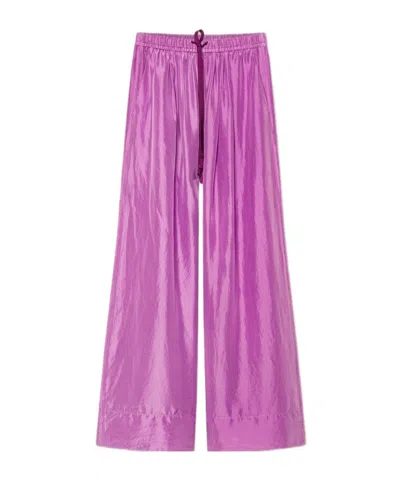 Forte Forte Drawstring Trousers In Pink