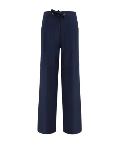 FORTE FORTE FORTE FORTE DRAWSTRING WIDE-LEG PANTS