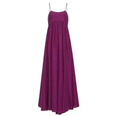 Forte Forte Dress For Woman 12387 My Dress Ruby In Purple