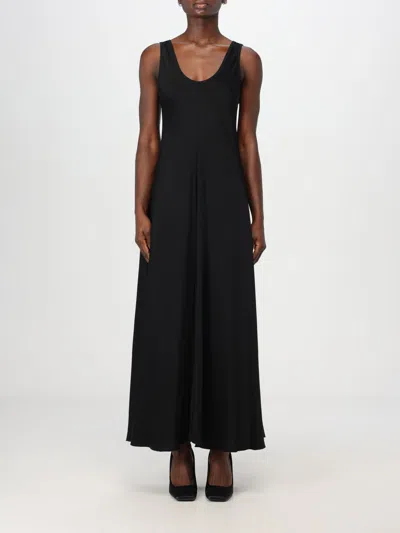 Forte Forte Dress  Woman Color Black In Schwarz