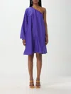 Forte Forte Dress  Woman Color Blue In Blue