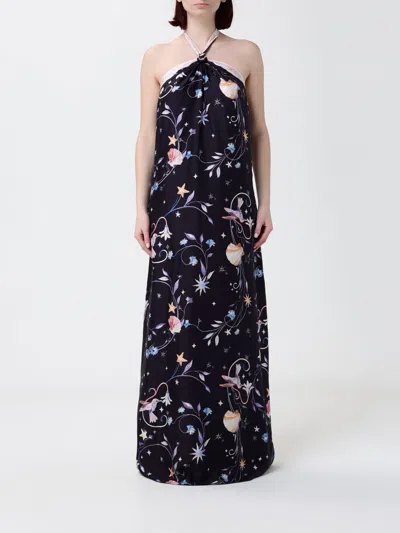 Forte Forte Dress  Woman Color Blue In Multi