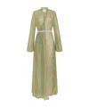 Forte Forte Dress In Lurexshot Jersey With Crossover Front