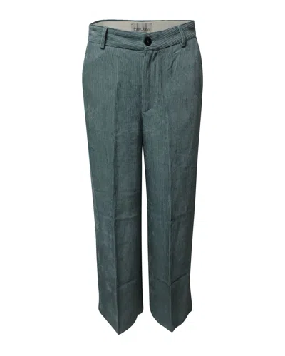 Forte Forte Dress Pants In Blue Viscose