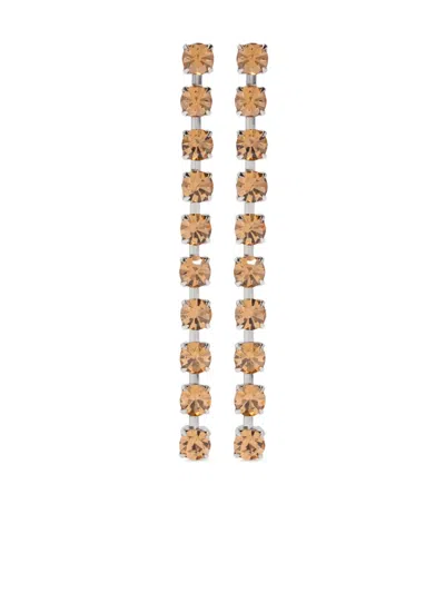 Forte Forte Drop-design Earrings In Silver