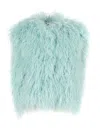 Forte Forte Eco-mongolia Vest In Blue