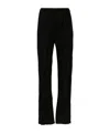 Forte Forte Elastic Waist Casual Pants In Black