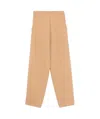 Forte Forte Tapered-leg Trousers In Nude