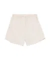 Forte Forte Cotton Shorts In White