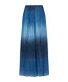 Forte Forte Gradient Maxi Skirt In Blue