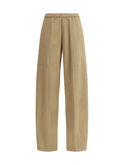 FORTE FORTE ELASTIC WAISTBAND CARGO PANTS