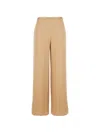 Forte Forte Elasticated-panel Trousers In Brown