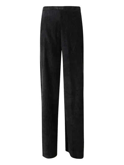 Forte Forte Elasticated-waist Trousers In Black