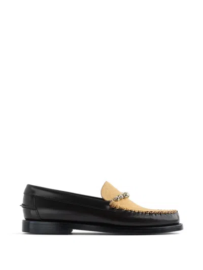 Forte Forte Embellished Loafers In Brown