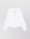 Forte Forte Embellished Neckline Blouse Ruched Detailing