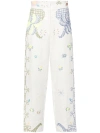 Forte Forte Straight-leg Linen Trousers In White