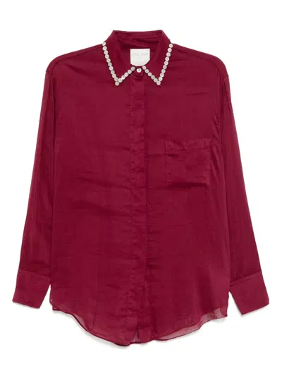 Forte Forte Embroidered Long-sleeved Shirt