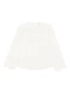 Forte Forte Embroidered Scalloped-hem Blouse In White