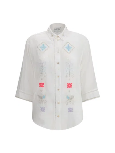 FORTE FORTE EMBROIDERED SHIRT
