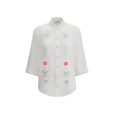 FORTE FORTE EMBROIDERED SHIRT