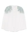 Forte Forte Women Embroidered Cotton Blend Shirt