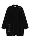 Forte Forte Embroidered-shoulder Mini Dress