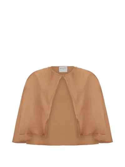 Forte Forte Envers Cape In Brown