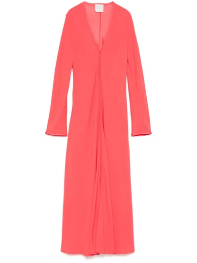 Forte Forte Envers Maxi Dress In Pink