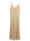 Forte Forte Envers Satin Midi Slip Dress