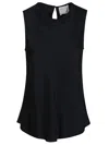 Forte Forte Envers Satin Top In Abisso