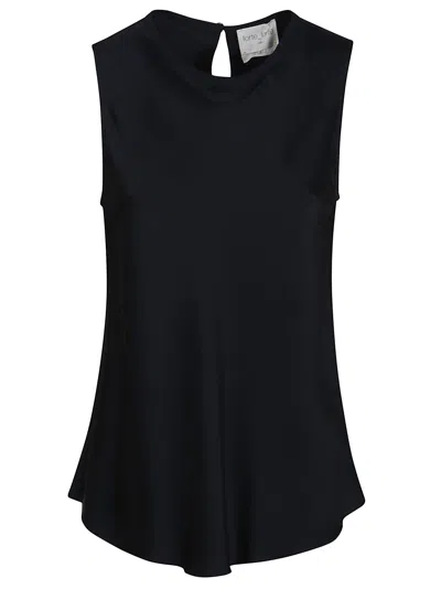 Forte Forte Envers Satin Top In Blue