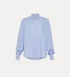 FORTE FORTE FORTE FORTE ESSENTIAL BCI COTTON POPLIN SHIRT