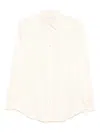 Forte Forte Essential Heavy Stretch Silk Satin Shirt In Neutral