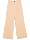 Forte Forte Forte_forte Cotton Wide-leg Trousers In Gelb